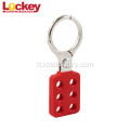 Hasp in alluminio con blocco industriale di sicurezza 38mm